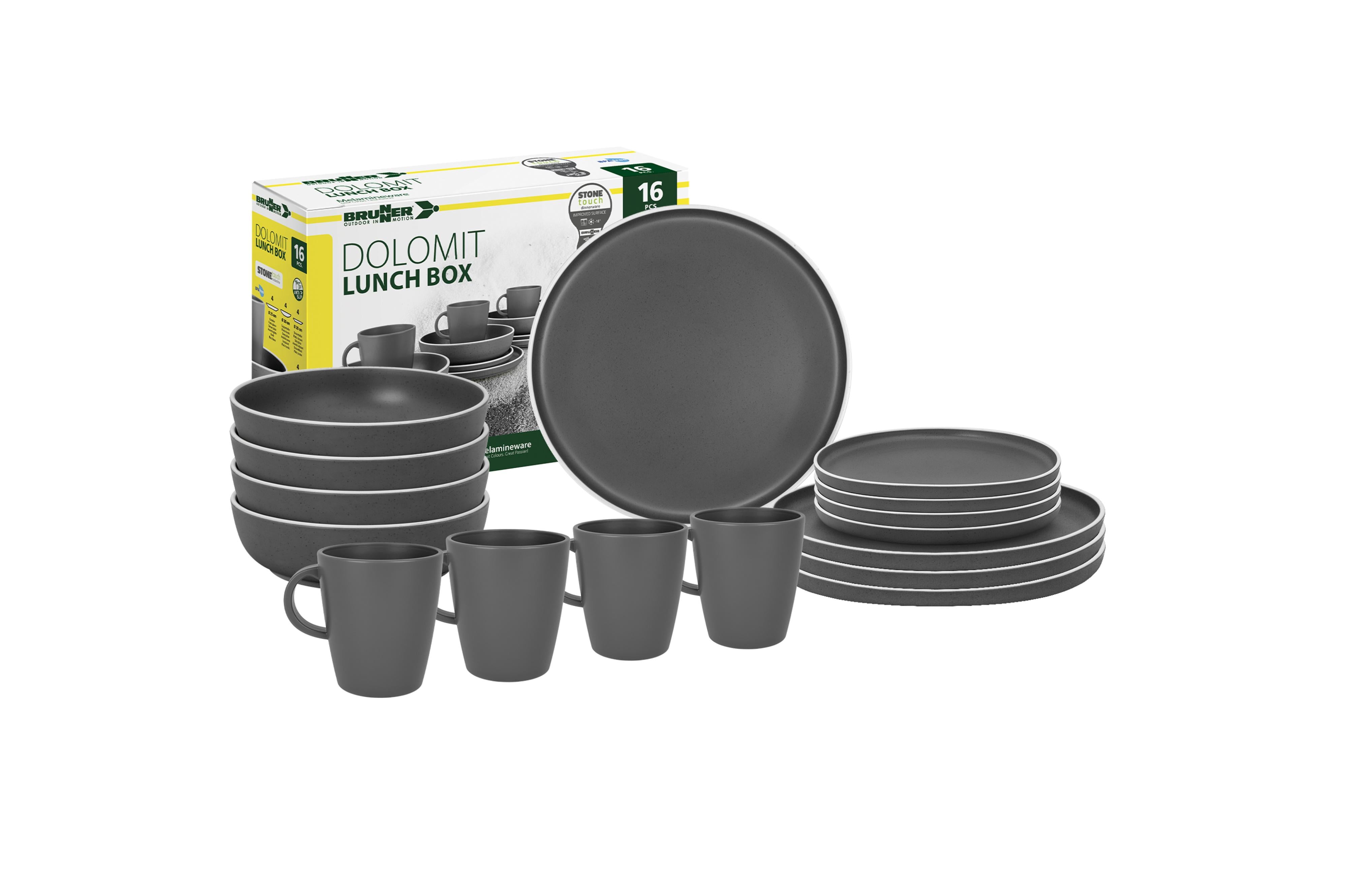 Lunch Box Dolomit Grey