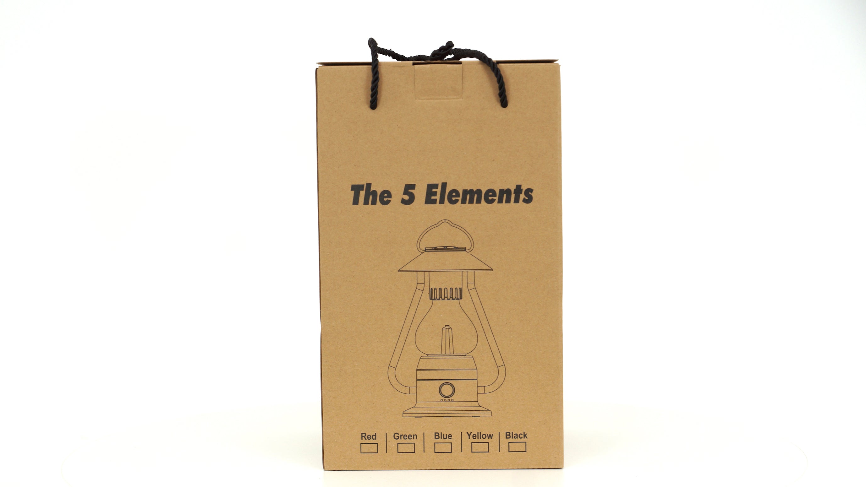The 5 Element Lantern black