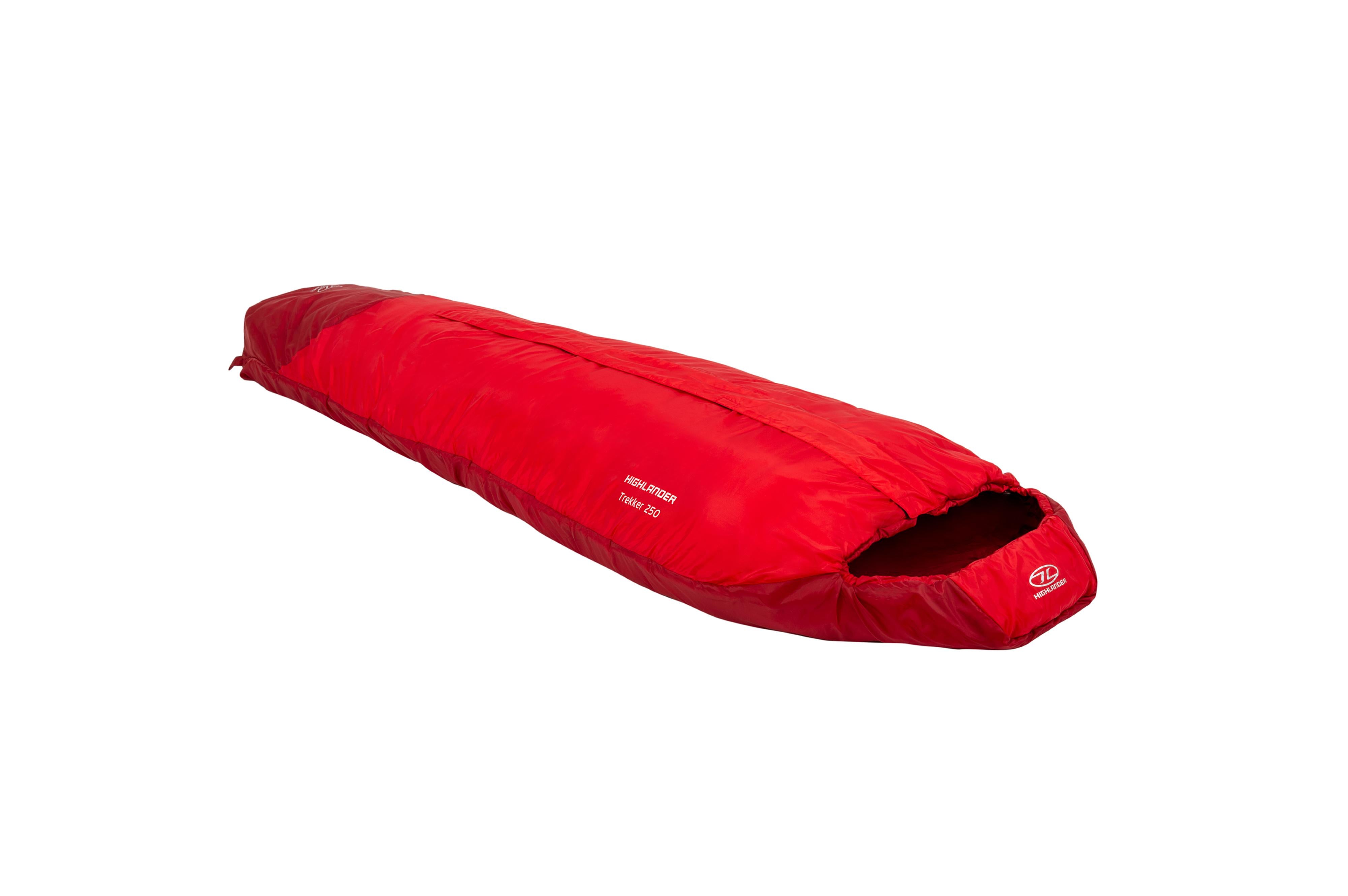 Trekker 250 Sleeping Bag Red