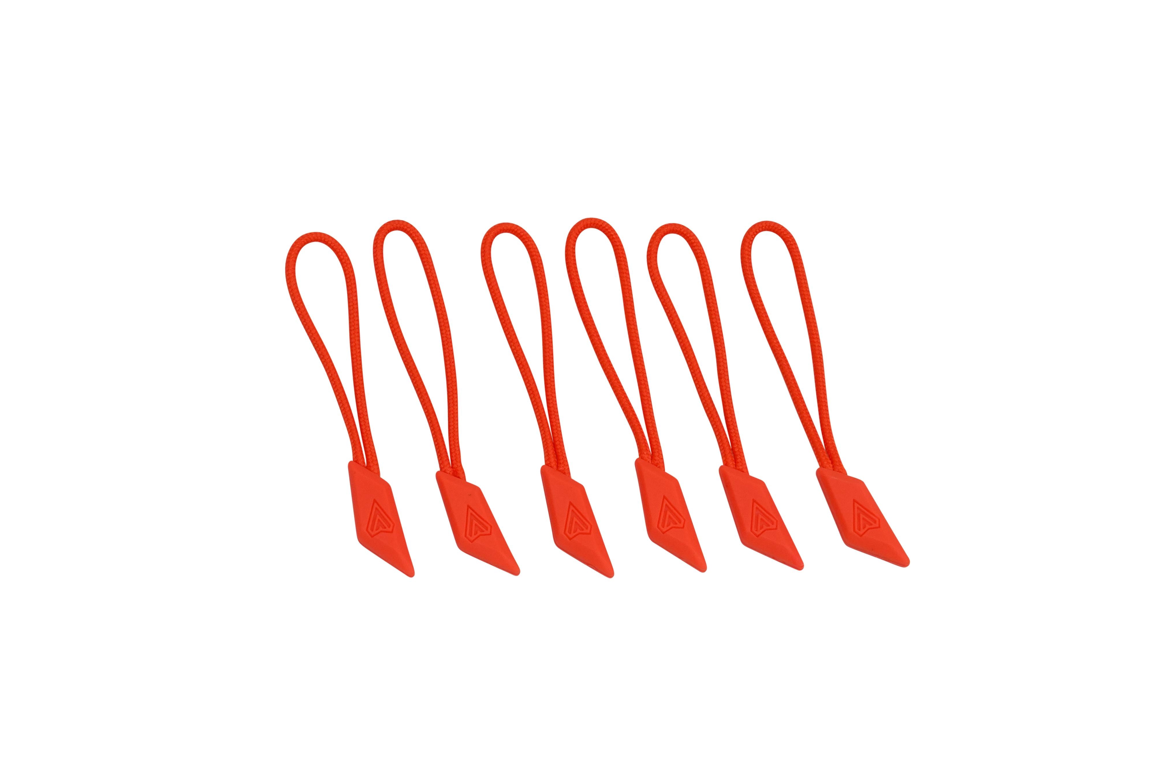 Zipperpullers Set 6pcs Orange