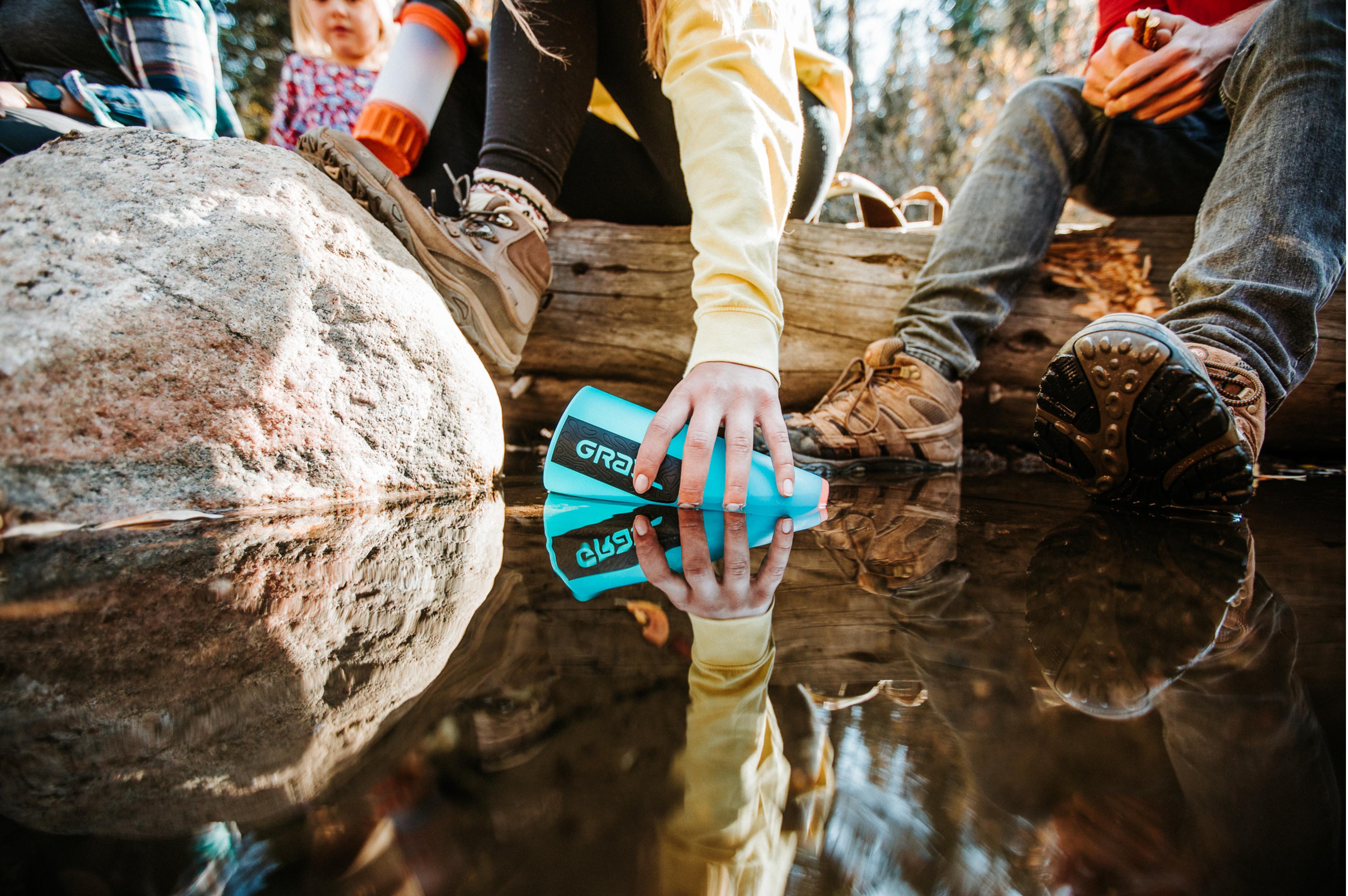 Geopress Purifier Bottle Bali Blue